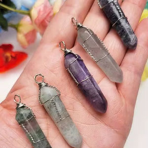 Fournisseur en gros de MANGALMAY CORPORATION de pendentifs en cristal d'argent 925 de style vintage, fabrication de bijoux artisanaux - Product Image 1