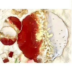 Sous-verre en résine en forme de fleur de cerisier rose, sous-verre à boisson durable et magnifique pour le café, le thé, la salle à manger, la cuisine et les cadeaux - Product Image 4