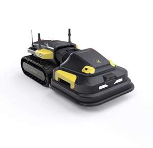 Tondeuse robotisée DIY Pro pour 6 acres, sans fil, à batterie, avec souffleur à neige - Product Image 1