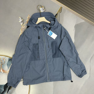 Chaquetas Casuales de Alta Calidad para Hombre, Marca de Diseñador, Tallas Grandes, Impermeables, Cortavientos, Ropa Deportiva para Exteriores, Estilo Urbano, Corte Regular, Tejidas - Product Image 5