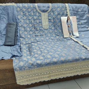 Excelente calidad pura viscosa Jaccard algodón Salwar Kameez traje con Dupatta cómodo uso diario disponible al mejor precio - Product Image 2