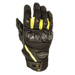 Gants de moto respirants à écran tactile pour hommes, gants de course à moto à doigts entiers, gants courts pour le cyclisme - Product Image 2