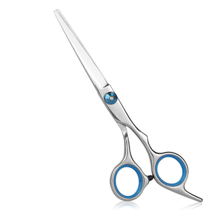 Stainless Steel <b>Barber</b> Scissors with Sharp <b>Blade</b> and Long Handle for Professional Salon Hair Grooming and Styling - Product Image 1