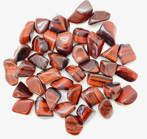 Venta al por mayor de piedra de ojo de tigre rojo natural de alta calidad para curación y decoración del hogar de la India - Product Image 4