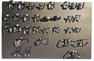 Juego de abrazaderas de presa de goma Dental de calidad, Kit de abrazadera endodóntica Universal de marfil, instrumentos quirúrgicos de acero inoxidable para dentistas - Product Image 5