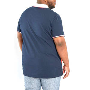 Vêtements décontractés polos pour hommes best-seller nouveau design logo personnalisé couleur unie polos respirants confortables pour hommes OEM - Product Image 5