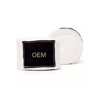 ผ้าพันมือสำหรับชกมวย ทำจากผ้าฝ้าย ปรับแต่งได้เพื่อการรองรับและป้องกัน - Product Image 1