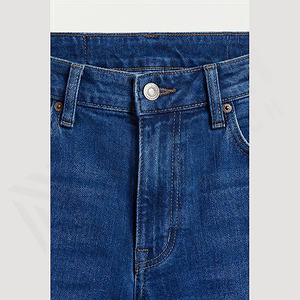 Customized <b>Denim</b> Jean Slim Fit Custom Classic Pocket Cotton Spandex Men's Relaxed Pants Durable <b>Trousers</b> Wholesale High Quality - Product Image 4