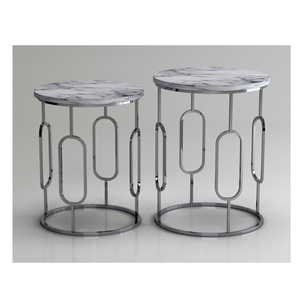 โต๊ะอลูมิเนียมทำมือสุดโดดเด่นสำหรับทางเข้าใช้เป็นกุญแจแจกันดอกไม้หรือของใช้จำเป็นในชีวิตประจำวัน - Product Image 1