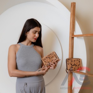 กระเป๋าหนังแท้สำหรับเดินทางทุกเพศ, กระเป๋าหนังแท้มีซิปกระเป๋าเดินทางสไตล์ตะวันตก - Product Image 1