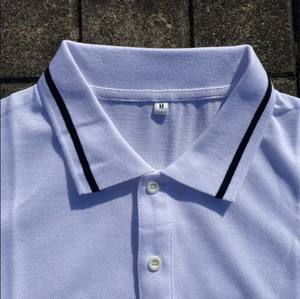 เสื้อโปโลสำหรับผู้ชายเสื้อแฟชั่นแบบลำลองสำหรับใส่ในบ้านเสื้อโปโลผ้าฝ้ายปักโลโก้ได้ตามต้องการสำหรับ2025ฤดูร้อน - Product Image 3