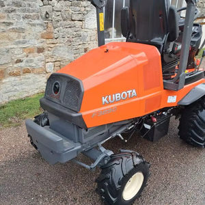Cortacésped frontal Kubota F3890 con triturador Muthing + Cortador Wiedenmann F3680 F391 - Product Image 3