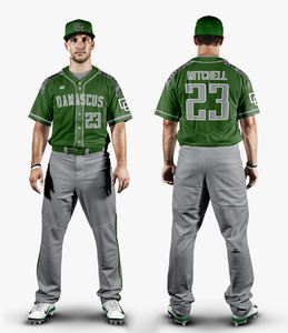 Uniforme de l'équipe de baseball Kit complet Maillot et pantalon sublimés Support d'usine OEM pour la conception de logo et de numéros personnalisés - Product Image 5