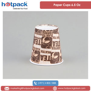 Venta de vasos de papel reciclables de alta calidad, suministro auténtico, de pared única, capacidad de 6,5 Oz, precio más bajo - Product Image 2
