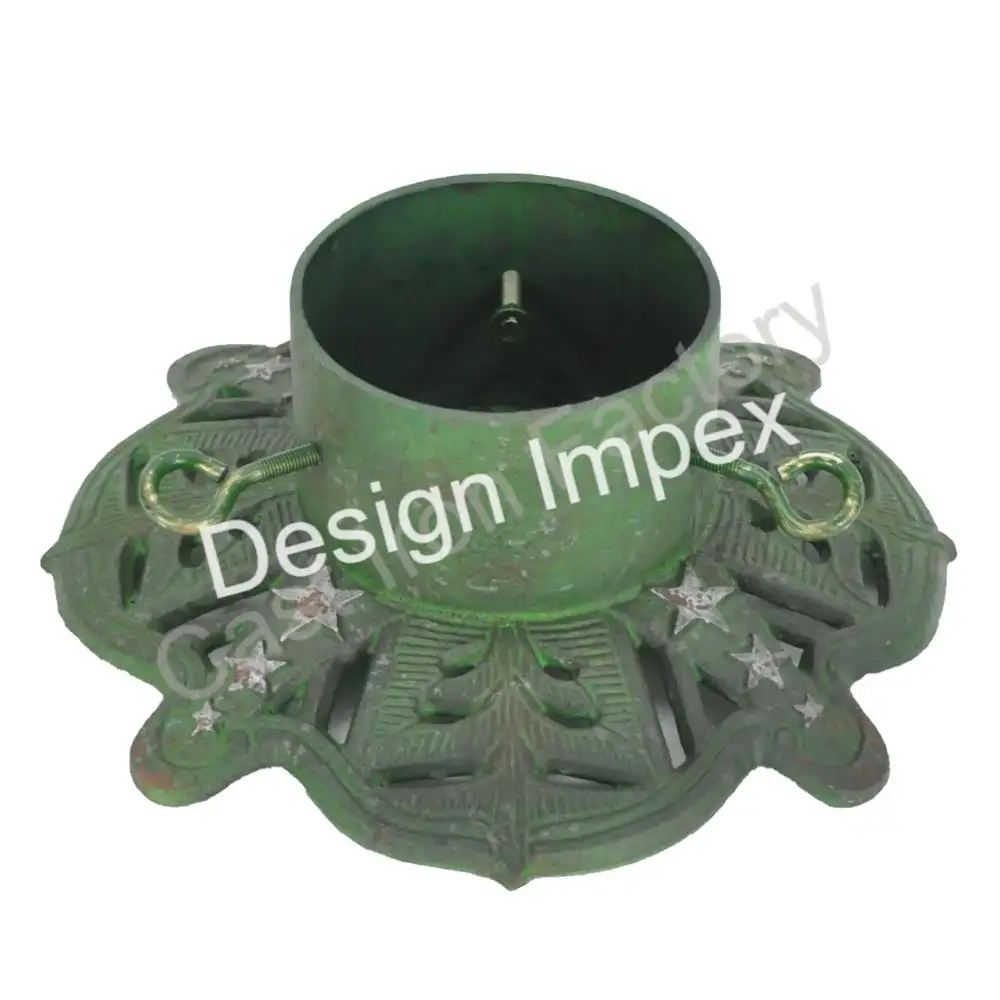 Best Selling Christmas Ornament Cast Iron Decorative Christmas Tree Stand At Reasonable Quality Price