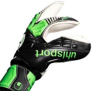 Gants de gardien de but en cuir de qualité supérieure personnalisables coupe personnalisée poignée en latex de football en gros - Product Image 4