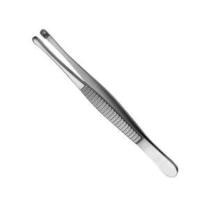 Pinces à tissus russes manuelles en acier inoxydable, instruments chirurgicaux vétérinaires de dissection et de préhension, certifiées CE classe I ISO13485 - Product Image 4