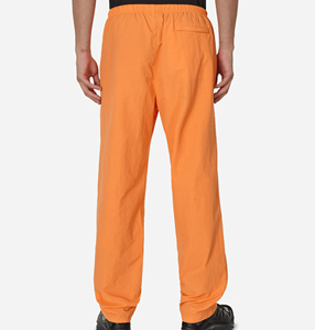 Pantalon de survêtement à boutons personnalisés pantalons pour hommes, pantalon coupe-vent en nylon lavé avec boutons latéraux personnalisés pour jogging en polaire pour hommes vente en gros - Product Image 2