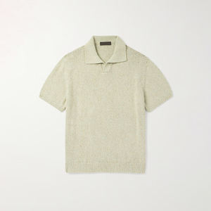 ผู้ผลิตเสื้อโปโลผู้ชายแบบสั่งทำพิเศษ เสื้อโปโลเปล่า ระบายอากาศได้ดี ทรงมาตรฐาน เสื้อโปโลลำลอง - Product Image 1