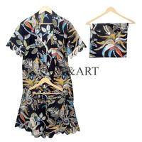 Setelan Piyama Pendek Wanita untuk Musim Semi dan Musim Panas, Elegan untuk Pemakaian Sehari-hari, Katun Lembut dengan Cetakan Tangan, Gaya Hippie Bohemian, Cocok untuk Pesta Pernikahan