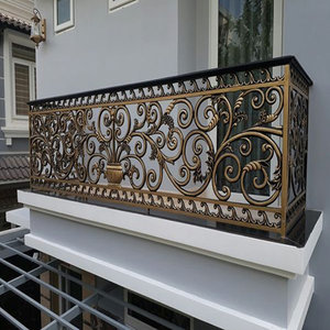 Fournisseur vietnamien de balustrade de balcon en fer forgé avec un design de balustrade élégant et 100% ingrédients de matériaux vietnamiens - Product Image 5