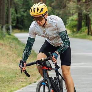 Mangas de brazo de compresión para deportes al aire libre con impresión elegante, cubierta de brazo de golf con logotipo personalizado y colores para hombres y mujeres - Product Image 5