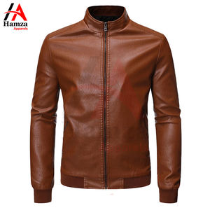 Chaqueta de cuero de lona para hombre, Parka de invierno personalizada de alta calidad, ropa de moda 100%, calle principal de cuero Original - Product Image 3