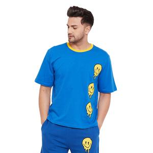 Ensemble d'été tendance : T-shirt court en coton tricoté et élasthanne, doux et respirant, pour le sport, le streetwear et les tenues décontractées, OEM, marque privée - Product Image 2