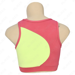 Vêtements de sport de yoga de haute qualité pour femmes soutien-gorge de sport pour filles de qualité supérieure en grandes tailles soutien-gorge de sport uni avec jambières de yoga à taille élastique - Product Image 4