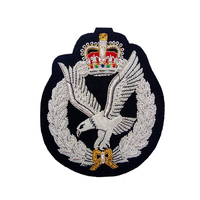 Écussons de blazer en fil de broderie 3D personnalisables (taille et forme), en toile lavable, badges de mode haut de gamme sur mesure