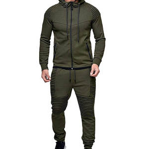 Service OEM Survêtement à manches longues coupe ajustée pour homme 100% coton tissu léger grande taille pour l'hiver - Product Image 1