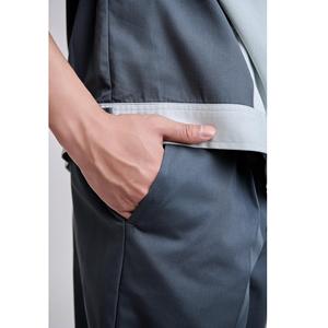 Ensemble de vêtements de travail pour hommes en coton polyester vietnamien FMF, couleur anthracite, manches longues, haute visibilité, tissu TC - Product Image 6