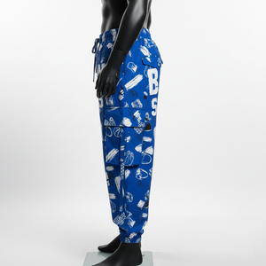 Pantalones Holgados para Mujer, Tela de Poliéster GSM Premium, Estampado por Sublimación en Toda la Superficie, Estilo Cargo, Logotipo Personalizado, Pantalones Holgados en Venta - Product Image 3