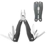 Outil de camping multifonctionnel, pinces, couteau pliant en acier 2CR13, outil de survie EDC, outil de poche pour le camping, la randonnée, la pêche