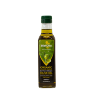 Huile d'olive extra vierge d'Anatolie et de la mer Égée 2L 100% naturelle pressée à froid de qualité supérieure, couleur jaune doré, bouteille en verre, pour la cuisine et les salades 24
