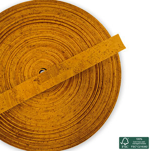 Cordón de Corcho Plano de 30 mm en Varios Colores de Calidad Superior - Product Image 1