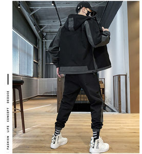 Vente en gros de survêtement de jogging 2 pièces à la mode d'automne pour hommes, costume de sport écologique, vente en gros, nouveau design, survêtements personnalisés - Product Image 4