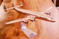 Modèle d'avion Art Déco authentique avec ailes détachables, en aluminium, artisanat métallique de haute qualité, décoration de table pour la maison N/Sons