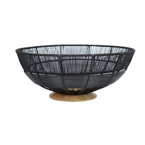 Corbeille à fruits design avec forme ovale en acier inoxydable pour les maisons modernes - Product Image 2