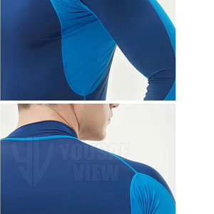Camiseta de compresión de manga larga Rash Guard para Jiu Jitsu Wrestling Crossfit Training Gear Rash Guard - Product Image 6