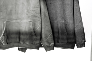 Sudadera con capucha completa personalizada para hombre, jersey de gran tamaño lavado con ácido, serigrafía, sudaderas con capucha desgastadas ajustadas para hombre, venta al por mayor personalizada - Product Image 4
