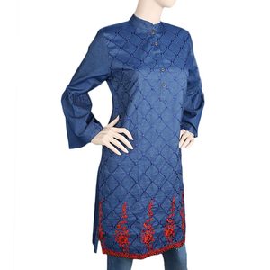 เสื้อเชิ้ตยีนส์ผู้หญิง Chase Value สีน้ำเงิน ไซส์ S-XL - Product Image 4