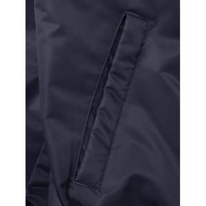 Veste universitaire respirante de haute qualité à col à capuche Service OEM disponible Logo avant de style hiver décontracté intelligent - Product Image 4