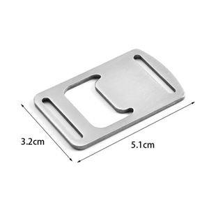 Ouvre-bouteille en acier inoxydable Porte-clés en forme de poisson Fabricant d'étiquette avec logo personnalisé Ouvre-bouteille Prix de gros - Product Image 3