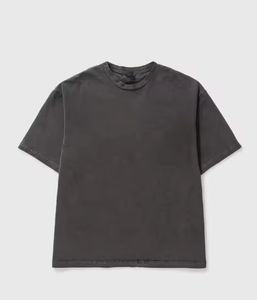 Nuevo diseño personalizado con estilo para hombres, camisetas de lavado ácido, ropa de calle, transpirable, secado rápido, nuevo diseño, camisetas de lavado ácido para hombres - Product Image 2