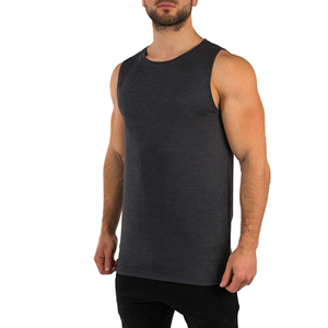 Débardeur de sport décontracté pour homme, sur mesure, de haute qualité, OEM, vente en gros, séchage rapide, respirant, écologique, pour la gym - Product Image 3