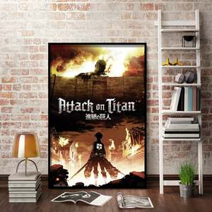 Attack on Titan Anime <b>Poster</b> Manga for Fans and Collectors - Product Image 1