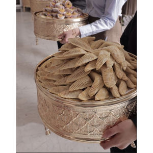 Bol à chocolat en aluminium de forme ronde design attrayant bol de service à chocolat décoratif pour la maison pour les fournisseurs en gros - Product Image 2