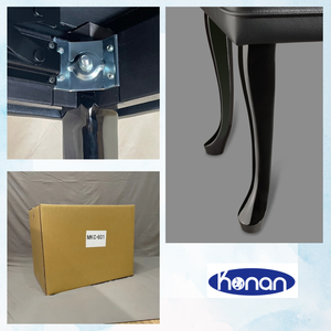 Tabouret souple en bois réglable personnalisé très efficace, accessoire moderne unique pour instruments de piano - Product Image 4