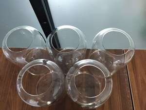 DIY Klares Glas-Pflanzenterrarium 16x22cm Sukkulenten-Luftpflanzenbehälter Farn-Mikrolandschaft-Vase Heim- und Büro-Terrarium-Gläser Großhandel - Product Image 4